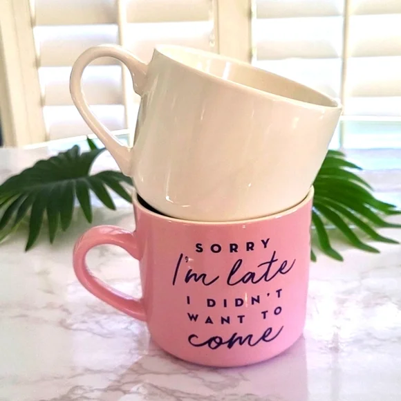 Target Opalhouse Coffee Mugs Cups Set of 2 - Picture 4 of 8